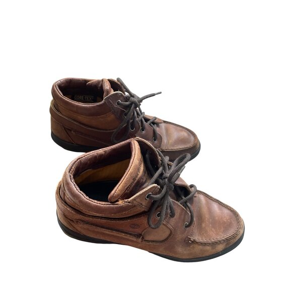 Timberland Gore-Tex Mens Brown Leather Ankle Boots Size 9.5M SKU 8674 main image 10